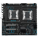 Placa-Mãe MACHINIST X99 MD8 E-ATX | Suporte Dual CPU Xeon LGA 2011-3 | 8 Slots DDR4 | NVMe M.2 | USB 3.0