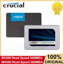 SSD Interno Crucial BX500 500GB | 2.5” SATA III 3D NAND | Alta Velocidade para PC e Notebook