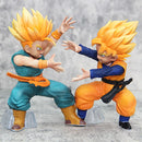 Figura Dragon Ball – Son Gohan & Trunks 15cm PVC Colecionável
