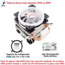 Cooler Wovibo para CPU – Alto Desempenho e Compatibilidade Ampla