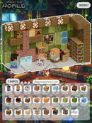 Kit de Blocos Magnéticos Estilo Pixel – Mundo Mine para Crianças 3+ | Brinquedo Educativo STEM com Cubos e Base de Montar