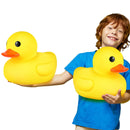 1 ou 2 Patos de Borracha Gigantes 26cm – Pato Amarelo Grande e Divertido com Som, Ideal para Banho e Decoração