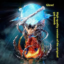 Action Figure Dragon Ball – Son Goku 23cm com Genki Bomb Luminoso, Estatueta PVC Colecionável, Presente DBZ