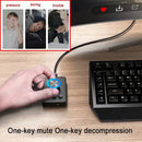 Placa de Som Externa USB com Bluetooth – 3 Modos, Controle de Volume, Adaptador de Áudio para PC e Notebook