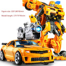 Action Figure Transformável YS04A – Robô Carro de Liga e Plástico – Inspirado em Anime e Filme – Presente de Aniversário para Crianças