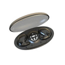 Fone de Ouvido Bluetooth 5.3 Invisível à Prova d’Água IPX5 com Microfone – Estéreo, Confortável para Dormir e Atividades Diárias