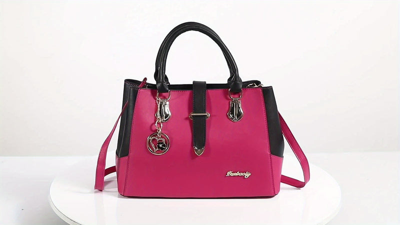 Bolsa de Ombro Feminina Elegante – Design Sofisticado com Alça Dupla e Espaço Interno Amplo