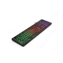 Teclado Gamer Knup KP-2059 com Iluminação RGB – USB com Fio, Padrão ABNT2, Antighosting – Compatível com PC, Notebook, Windows, Mac e Linux – Preto