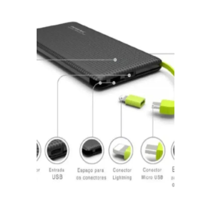 Carregador Portátil Externo 5.000mah Powerbank  Universal Original