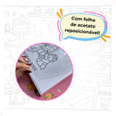 Livro de Colorir Bobbie Goods com 50 Folhas – Papel 180g para Desenho, Pintura e Arte Criativa