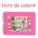 Livro de Colorir Bobbie Goods com 50 Folhas – Papel 180g para Desenho, Pintura e Arte Criativa