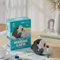 Blocos de Montar Mini Animais do Mundo Marinho – Brinquedo Educativo Criativo Compatível com LEGO®