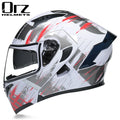 Capacete Modular Flip-Up para Moto – Full Face com Dupla Viseira, Alta Qualidade e Certificação DOT