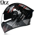 Capacete Modular Flip-Up para Moto – Full Face com Dupla Viseira, Alta Qualidade e Certificação DOT