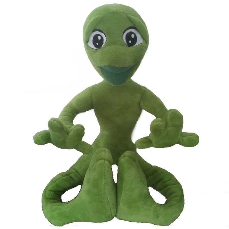 Boneco de Pelúcia Alienígena Verde Dançante – Brinquedo Divertido Infantil e Suporte para Celular