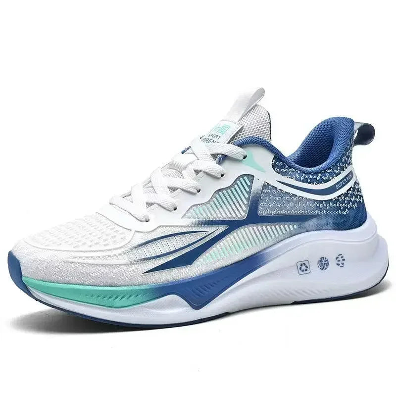 Tênis Masculino Esportivo para Corrida e Caminhada – Leve, Confortável, Respirável e com Cadarço