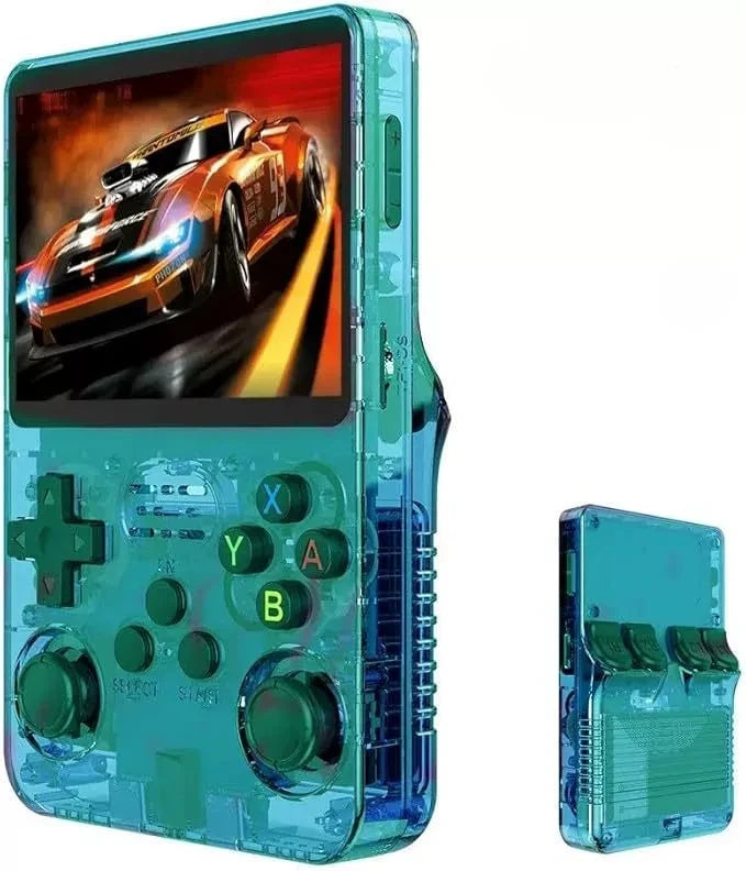 Console Retrô R36Plus – Tela 4.0" IPS, Linux OS, WiFi, Suporte 10+ Emuladores, Portátil para Jogos Clássicos