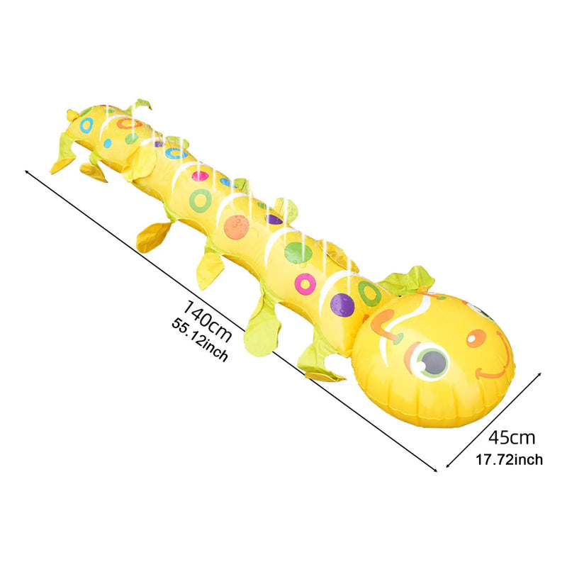 Phenovo Brinquedo Inflável de Água - Brinquedo Sprinkler de Lagarta para Crianças