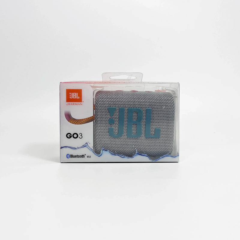 Caixa de Som JBL GO 3 Original Bluetooth Portátil à Prova d’Água – Graves Potentes para Festa, Esporte e Viagem