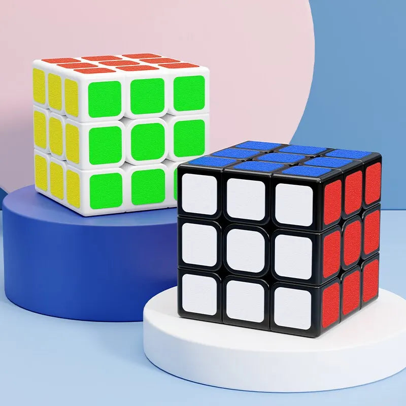 Cubo Mágico 3x3 SENGSO com Adesivo Fosco – Brinquedo Educativo e Quebra-Cabeça para Crianças e Competições