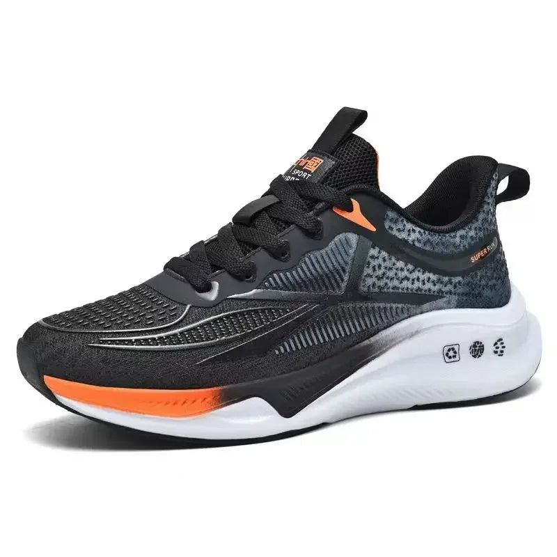 Tênis Masculino Esportivo para Corrida e Caminhada – Leve, Confortável, Respirável e com Cadarço