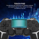 Controle Gamer Sem Fio GAMINJA – Compatível com PS4, PS3 e PC, com Giroscópio de 6 Eixos, Vibração Dupla e Touchpad Integrado via Bluetooth
