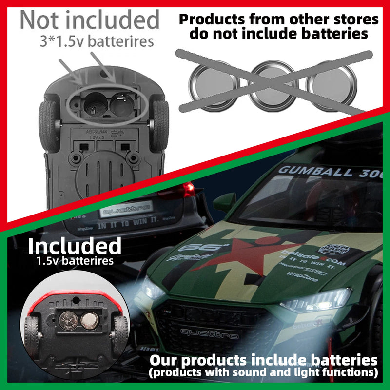 Modelo de Carro 1:24 Nissan GTR R34 Skyline – Fibra de Carbono, Liga de Metal, Miniatura Decorativa