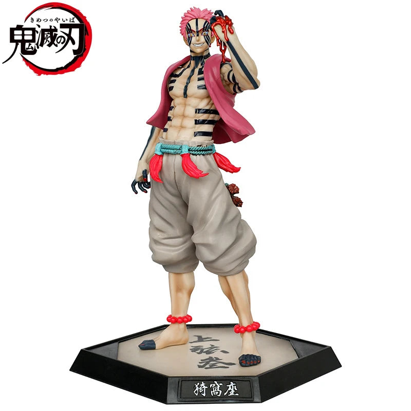 Demon Slayer Akaza Hakuji – Figura de Ação 28cm PVC Colecionável | Kimetsu No Yaiba