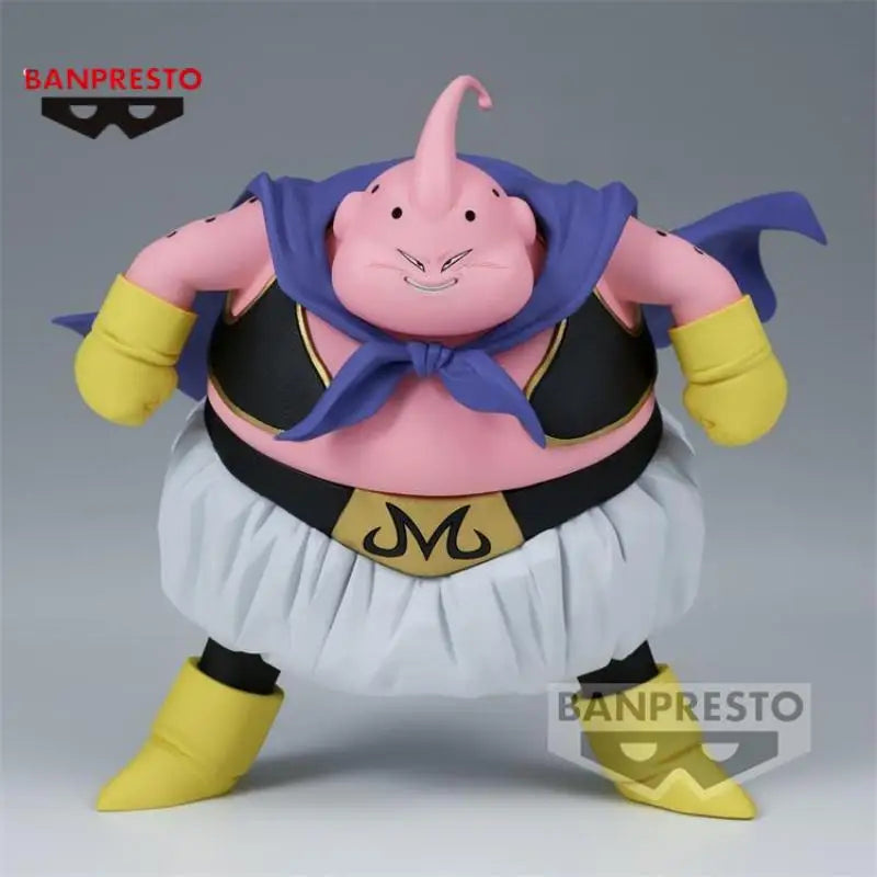 Genuíno Bandai Banpresto Dragon Ball Z Majin Buu Solid Edge Works – Boneco Anime em Caixa