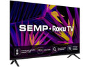 Smart TV Semp 32" HD LED 32R6610 – Wi-Fi Integrado, 3 HDMI, 1 USB, Qualidade e Conectividade para Sua Casa