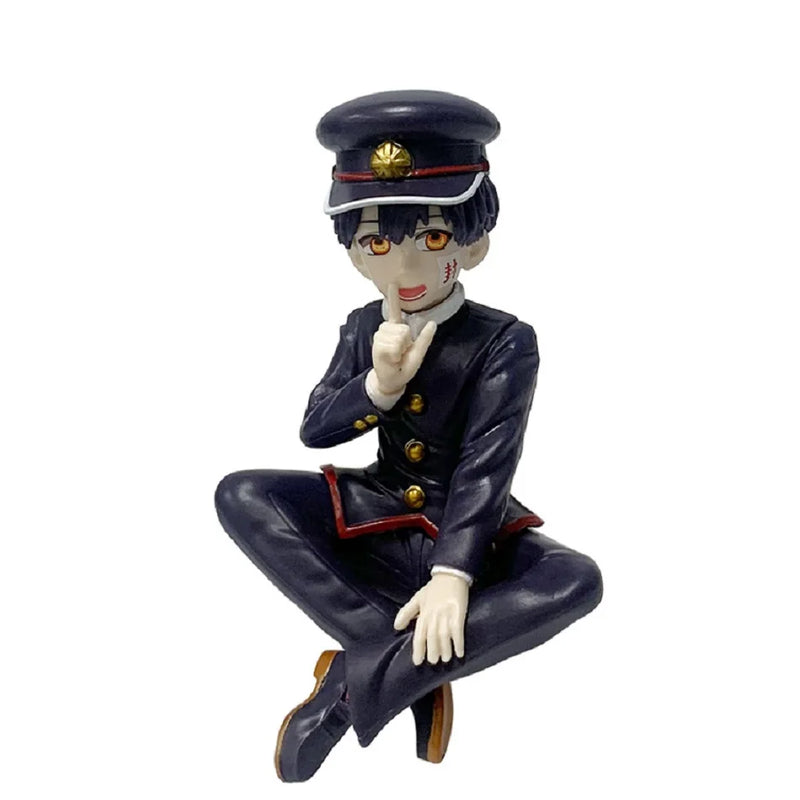 Boneco Anime Hanako-kun 11cm – Figura Sentada, Action Doll Decorativa, Presente de Festival