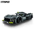 Blocos de Montar Carro Técnico 1700 Peças 42156 – Super Carro de Corrida Híbrido Hypercar Modelo Compatível, Brinquedo Educativo para Crianças e Adultos