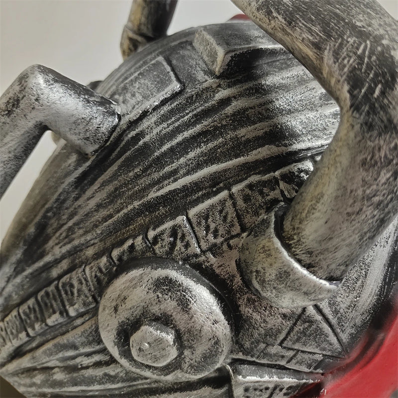Máscara Chainsaw Man para Adulto – Capacete de Látex para Cosplay, Halloween e Fantasia Anime