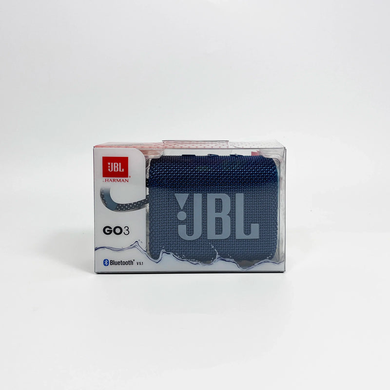 Caixa de Som JBL GO 3 Original Bluetooth Portátil à Prova d’Água – Graves Potentes para Festa, Esporte e Viagem