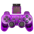 Gamepad Sem Fio PS2 – Joystick 2.4G com Vibração para PS2 e PC