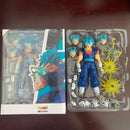 Dragon Ball Z SHF Vegito Super Saiyajin Action Figure 17cm Bandai Modelo Anime Colecionável