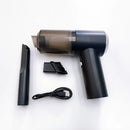 Mini Aspirador de Pó Portátil e Sem Fio – Silencioso, Recarregável, para Carro, Escritório e Casa