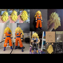 ZD Studio Dragon Ball – Kit de Acessórios para Action Figure SHF (Vegito, Bardock, Goku, Goku Black, Gogeta) com Cabeças Extras SSJ3