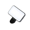Luz de Preenchimento para Videoconferência com Clipe – LED 3 Cores, Bateria Recarregável, Para Celular, Notebook e Monitor