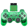 Gamepad Sem Fio PS2 – Joystick 2.4G com Vibração para PS2 e PC