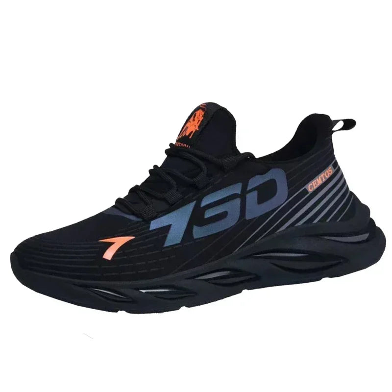 Tênis Masculino Slip On Casual – Leve, Respirável e Confortável | Ideal para Caminhada, Corrida e Uso Diário