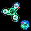 Fidget Spinner LED Luminoso – Glow in Dark, Stress Relief Toy