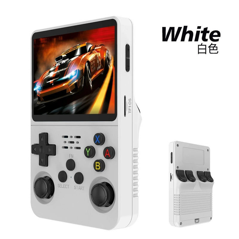 Console Retrô R36Plus – Tela 4.0" IPS, Linux OS, WiFi, Suporte 10+ Emuladores, Portátil para Jogos Clássicos