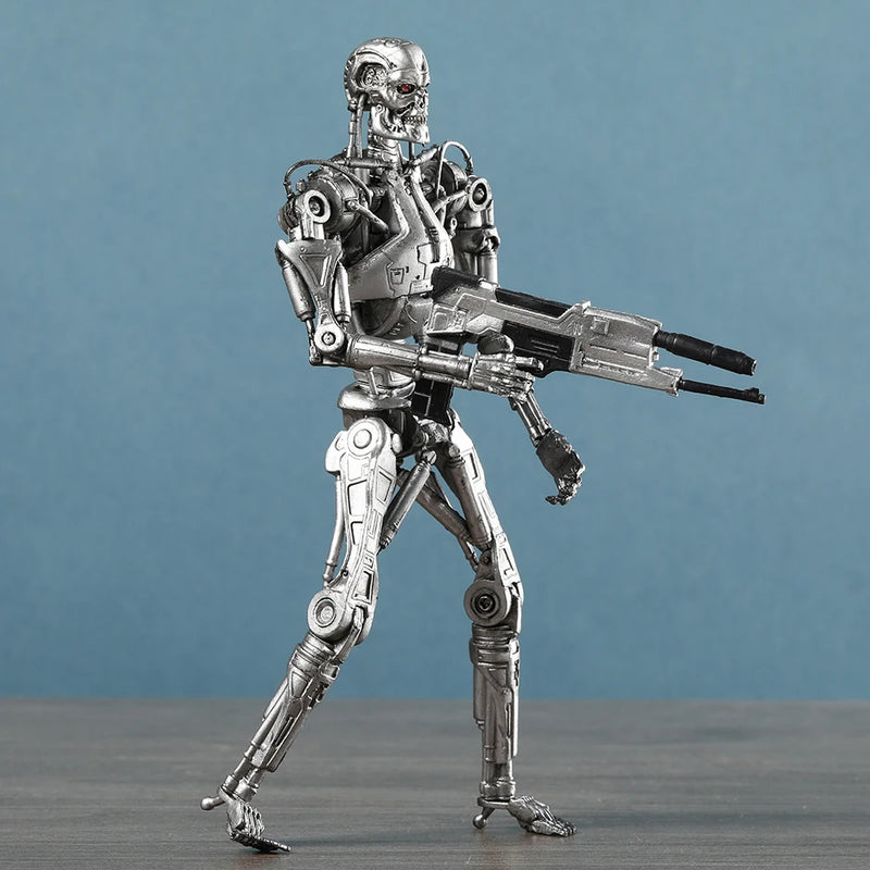 NECA Terminator Genisys T-800 – Action Figure Articulada, Endoesqueleto Colecionável