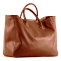 Bolsa Feminina Grande MS 41cm – Couro Legítimo de Alta Qualidade | Estilo Luxuoso para Viagem e Uso Diário