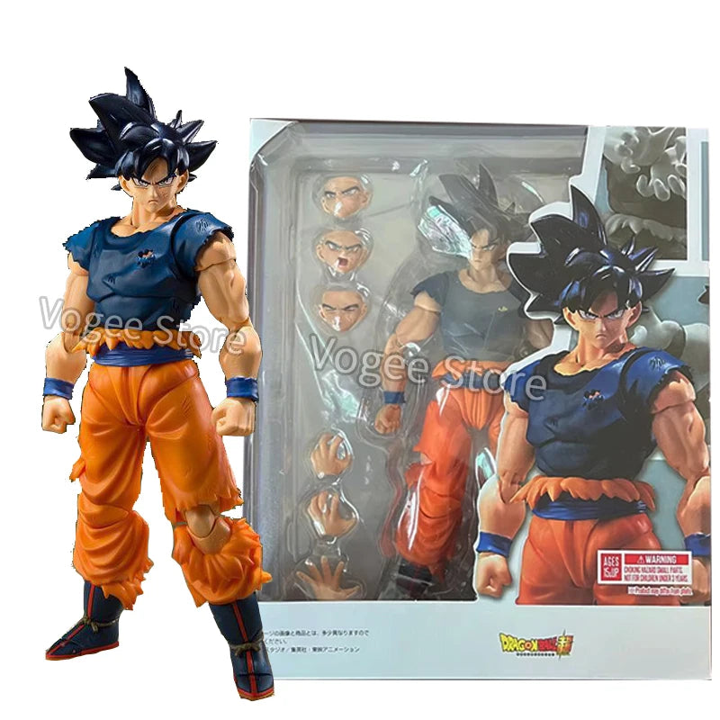 Dragon Ball Super Action Figure Son Goku Migatte no Gokui Kizashi 17cm PVC Articulado Coleção Anime Presente