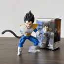Dragon Ball Z – Action Figure Vegeta 17cm com Lua Artificial | Estátua Colecionável em PVC