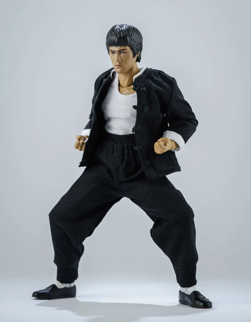 Boneco 1/12 – Uniforme Chinês de Treinamento Kung Fu, Conjunto de Roupas para Modelo de 6 Polegadas, Peça de Coleção