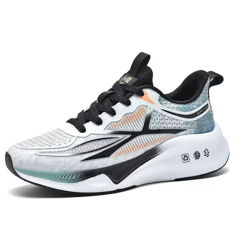 Tênis Masculino Esportivo para Corrida e Caminhada – Leve, Confortável, Respirável e com Cadarço