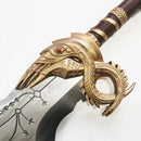 Espada Kratos 45cm – Réplica God of War 4 | Lâmina do Caos / Machado Leviatã | Cosplay, Decoração ou Brinquedo